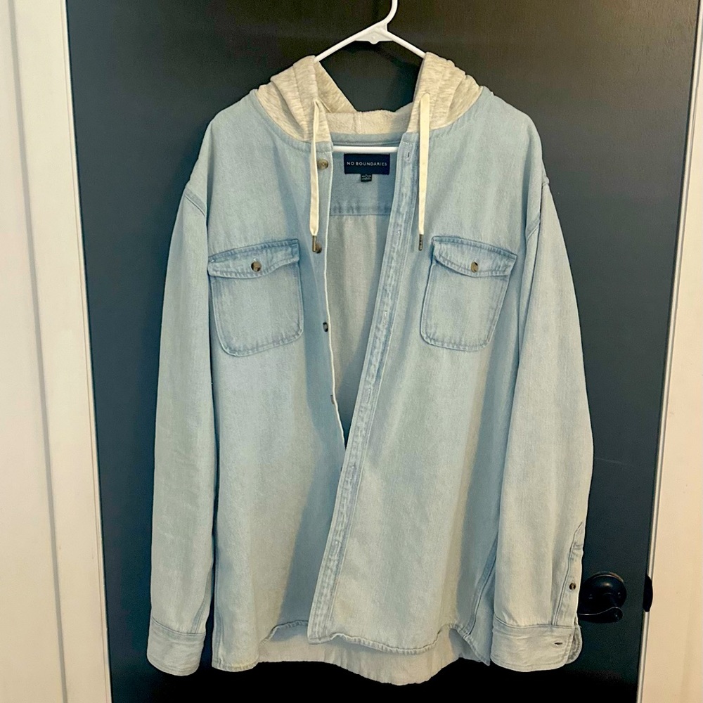No Boundaries Denim Jean Jacket
